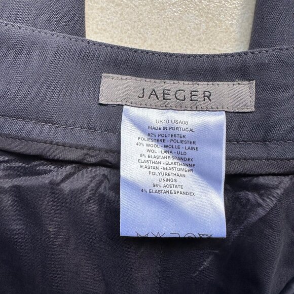 Jaeger Women's Dark Gray Slacks Trouser Pants Size 6 - Picture 3 of 5